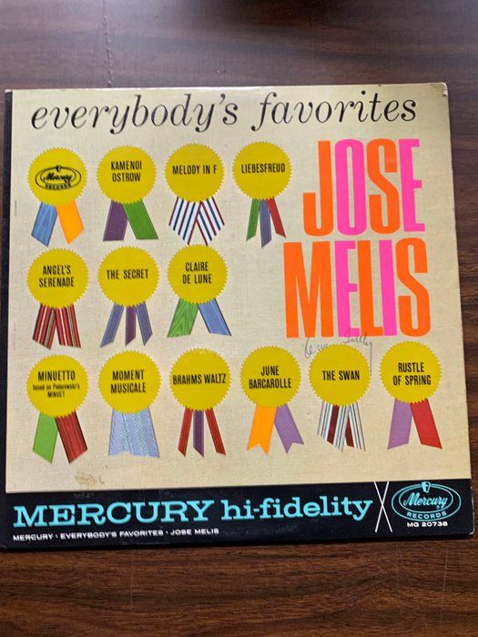 Lot 197: Everybody's Favorites Jose Melis Album