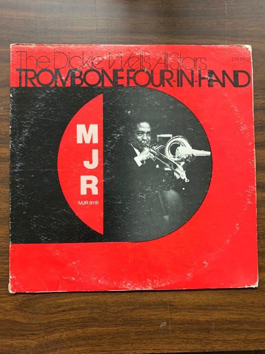 Lot 199: Dickie Wells All Stars ‎– Trombone Four-In-Hand – Album
