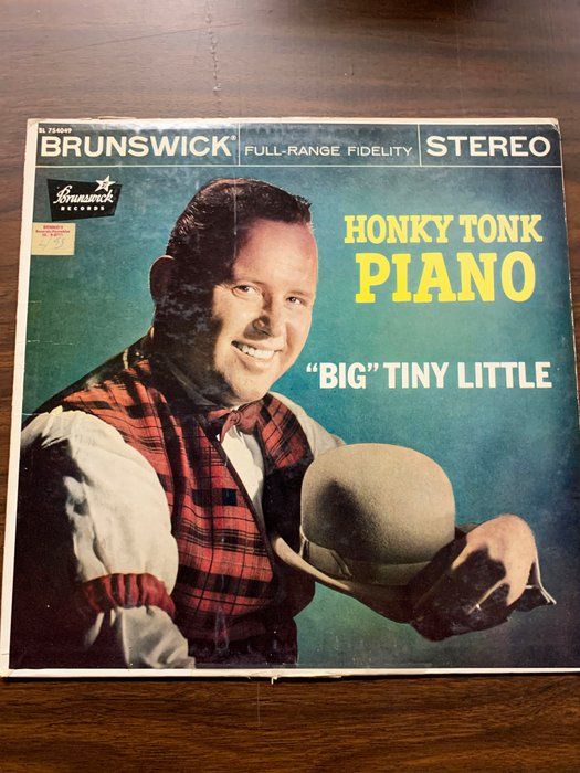 Lot 205: Big Tiny Little ‎– Honky Tonk Piano – Album
