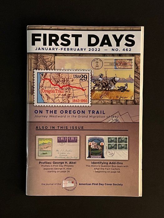 Lot 207: January 2022 First Days First Day Cover Journal