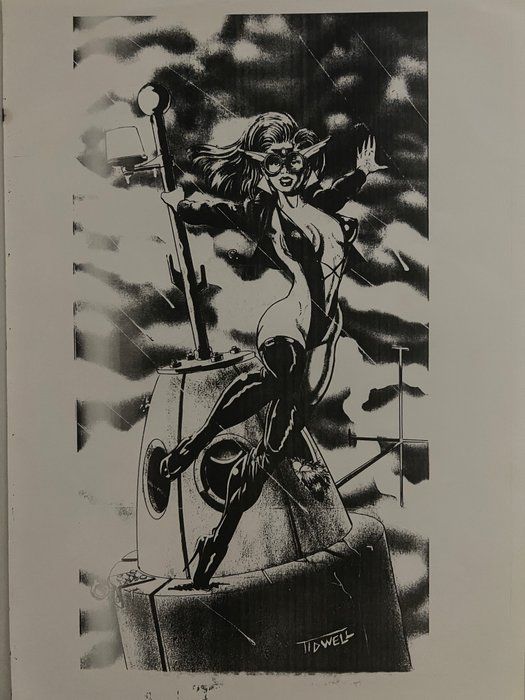 Lot 217: Tidwell art print