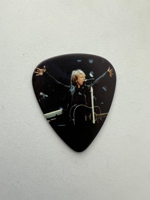 Lot 238: Bon Jovi guitar pick