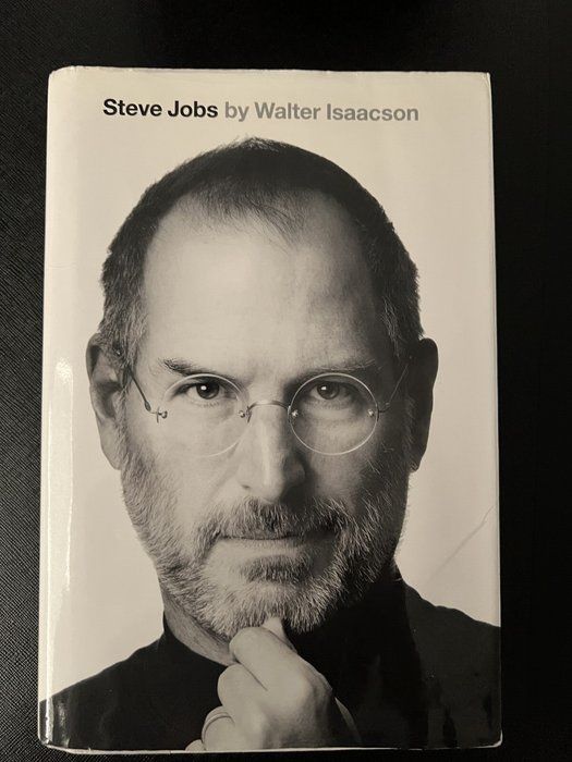 Lot 249: Steve Jobs by Walter Isaacson Biography Hardcover with Dust Jacket