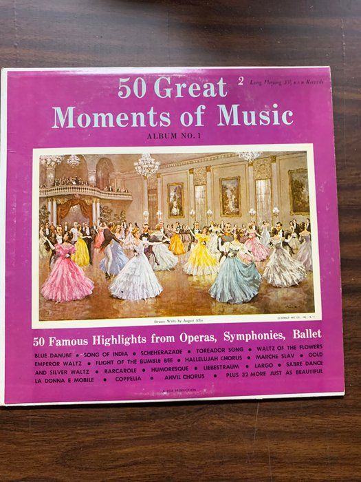 Lot 251: 50 Great Moments Of Music Album