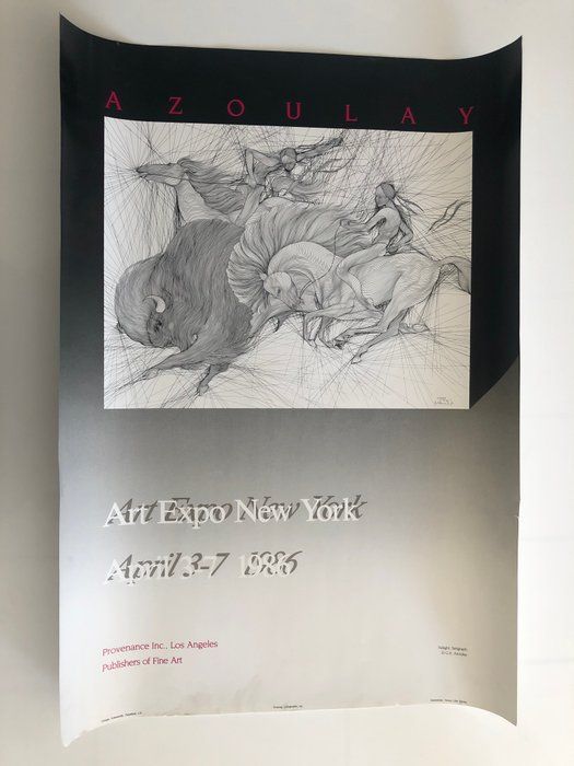 Lot 259: Azoulay Art Expo New York 1986 Poster