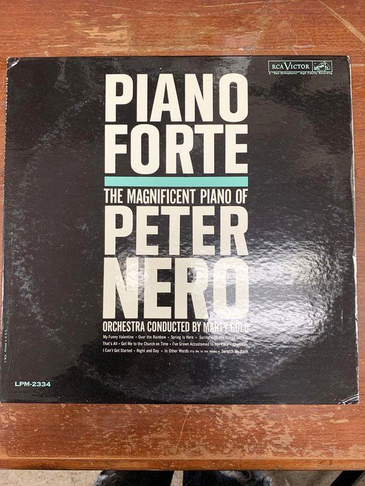 Lot 264: Peter Nero Piano Forte Album