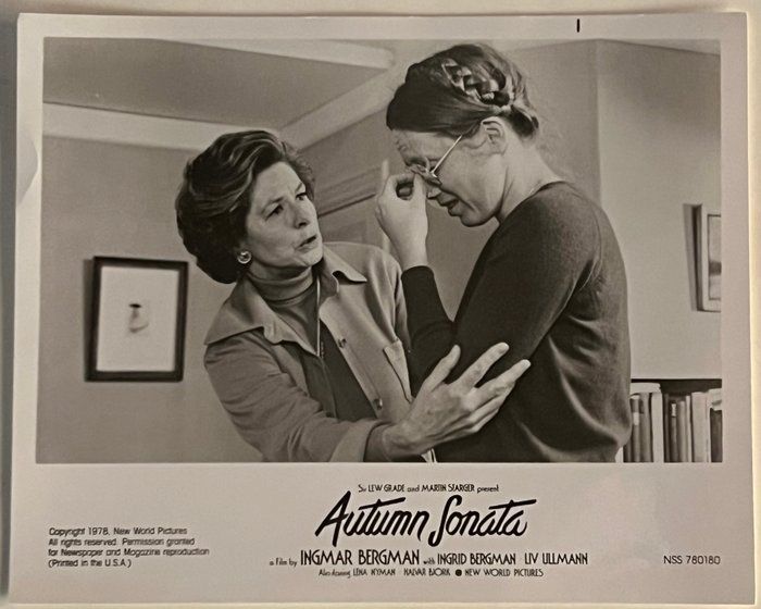Lot 283: 1978 Autumn Sonata Movie Photo