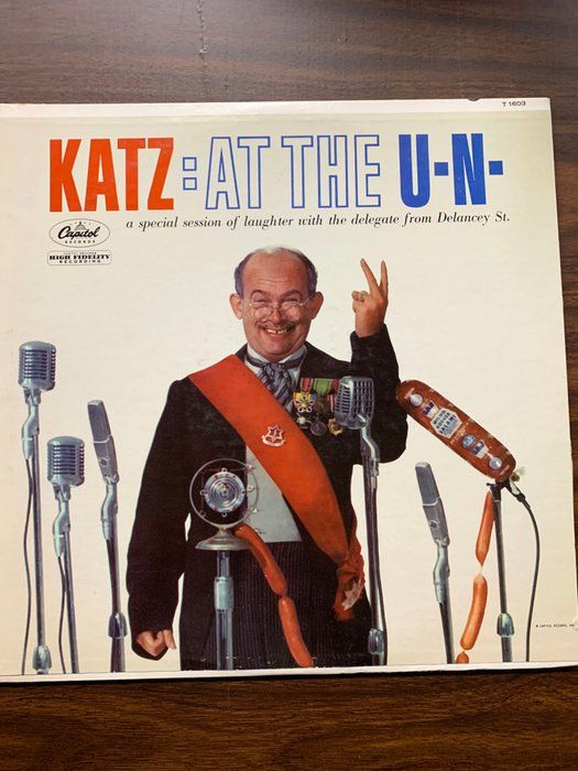 Lot 285: Mickey Katz – Katz: At The U.N – Original Album