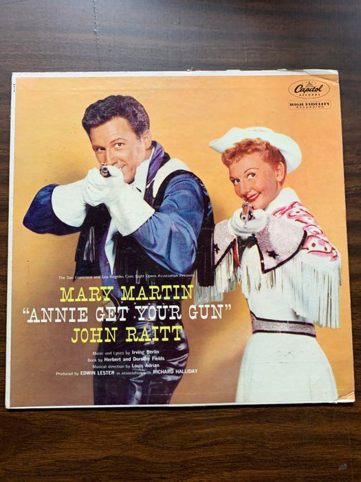 Lot 288: Annie Get Your Gun Mary Martin & John Raitt Album