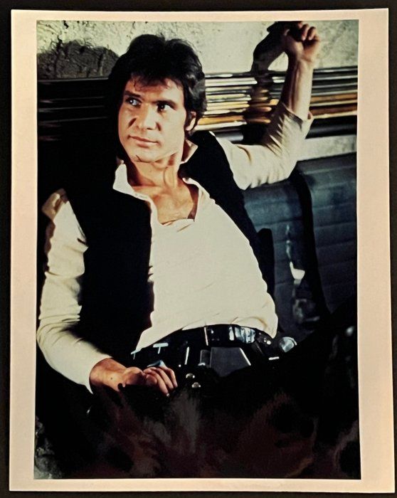 Lot 289: Vintage Star Wars Han Solo Harrison Ford Movie Photo
