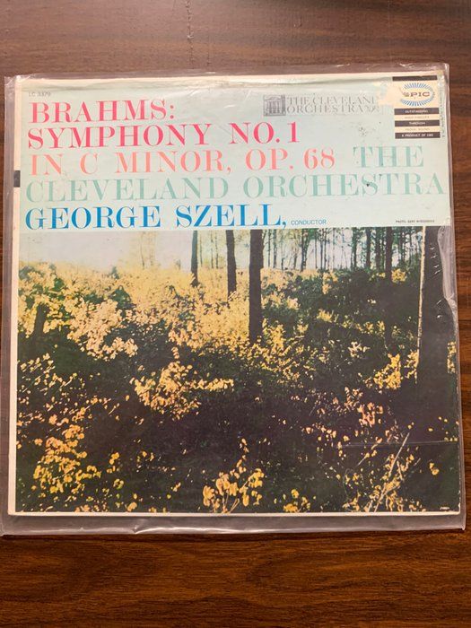 Lot 316: Brahms Symphony No. 1 Album – Brahms, George Szell, The Cleveland Orchestra