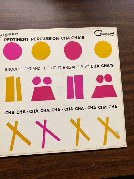 Lot 334: Enoch Light And The Light Brigade ‎– Pertinent Percussion Cha Cha's – Album