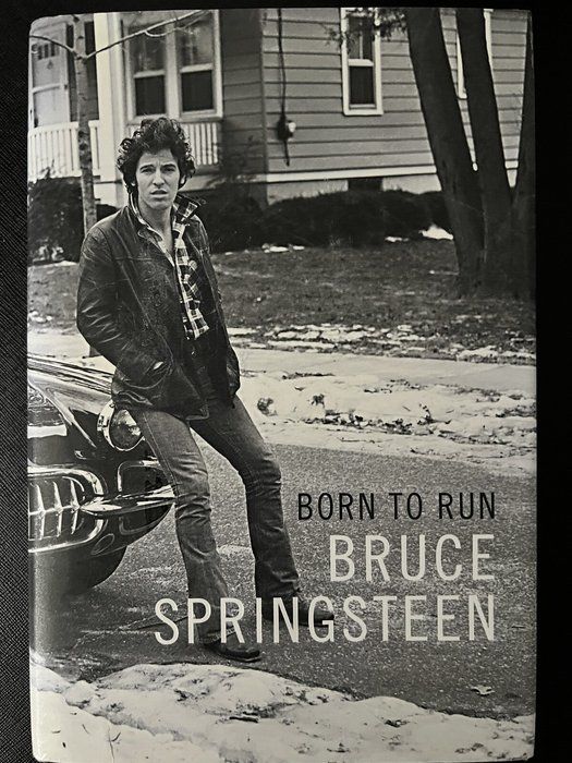 Lot 337: Born to Run Bruce Springsteen Memoir Hardcover with Dust Jacket