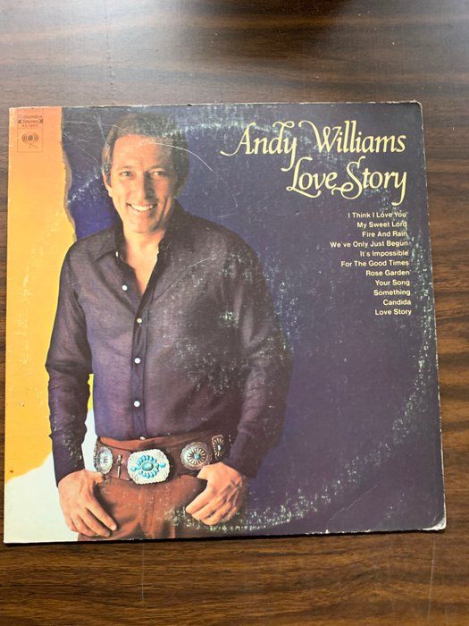 Lot 346: Love Story Andy Williams Album