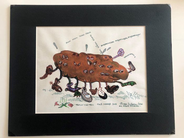 Lot 365: Top of the Tail - The Mange Mob Original Art - McCarthy-Eaton 1984