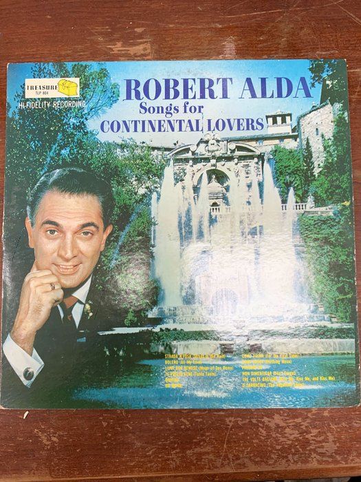 Lot 378: Robert Alda ‎Songs For Continental Lovers Album