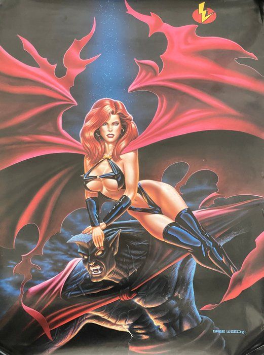 Lot 387: Greg Weed 1995 poster