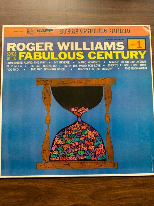 Lot 391: Roger Williams – Songs Of The Fabulous Century Album - Part 1
