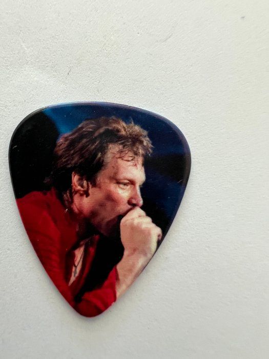 Lot 392: Bon Jovi guitar pick