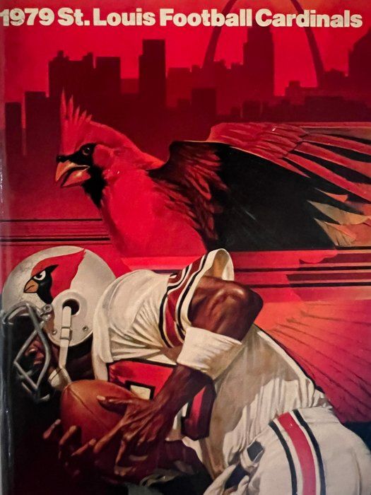 Lot 455: 1979 St. Louis Cardinals program. 5x7 inches