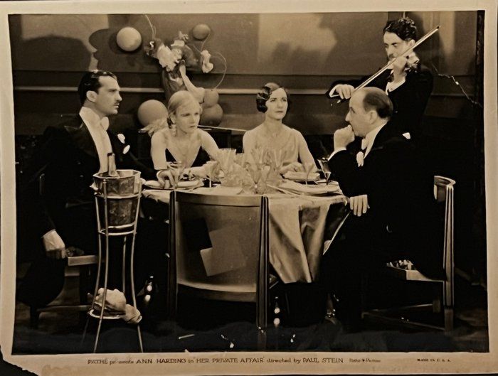 Lot 463: Her Private Affair 1929 Vintage Movie Photo