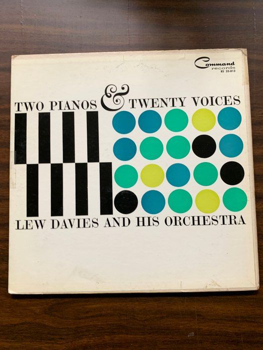 Lot 472: Lew Davies And His Orchestra ‎– Two Pianos & Twenty Voices – Album