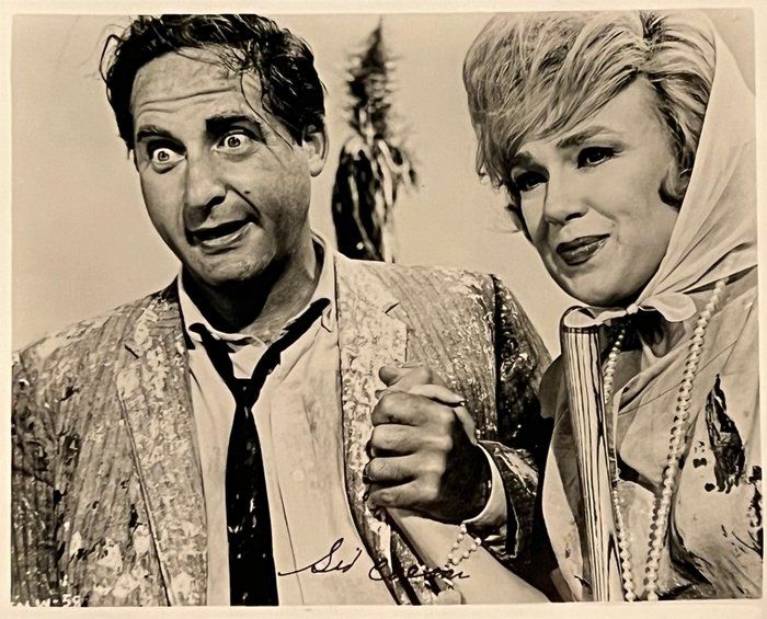 Lot 475: Grease Sid Caesar Facsimile Signed Photo