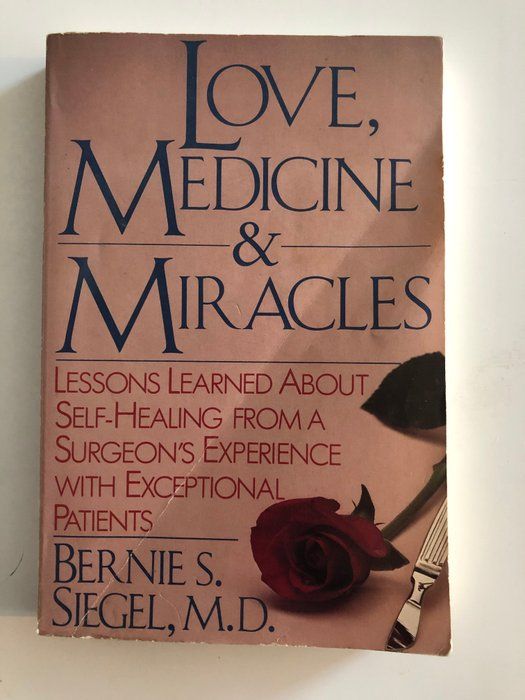 Lot 484: Love, Medicine & Miracles Hardcover Book - Bernie S. Siegel, M.D.