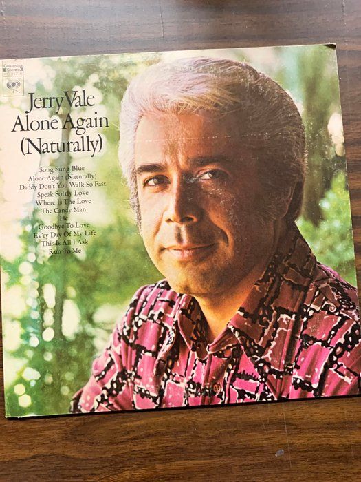 Lot 495: Alone Again (Naturally) Jerry Vale Album
