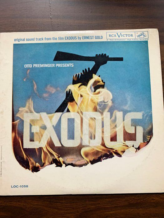 Lot 497: Ernest Gold – Exodus - Original Soundtrack Album