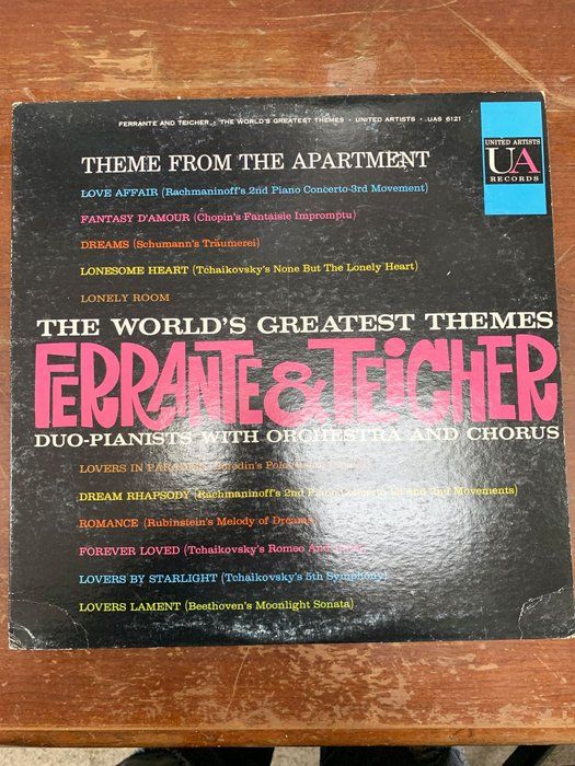 Lot 502: Ferrante & Teicher ‎– The World's Greatest Themes Album
