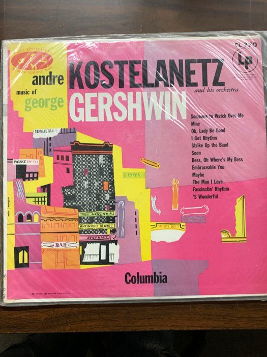Lot 523: Andre Kostelanetz And His Orchestra ‎– Music Of George Gershwin – Album