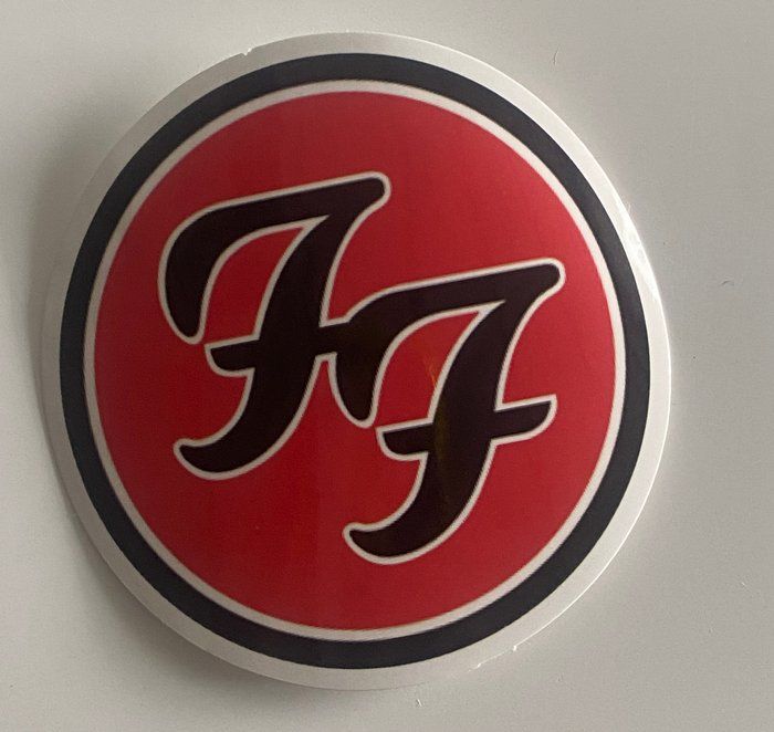Lot 525: Foo Fighters logo sticker