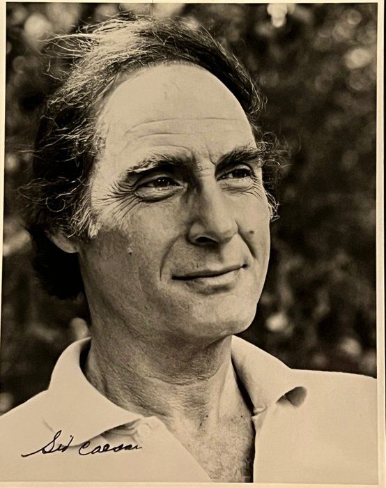 Lot 563: Grease Sid Caesar Facsimile Signed Photo