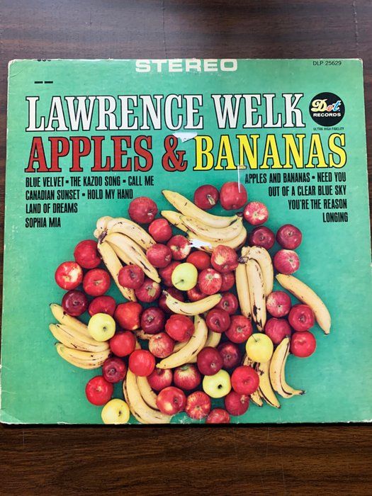 Lot 581: Apples and Bananas Lawrence Welk Album