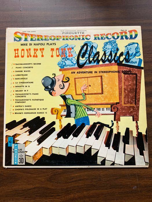 Lot 598: Mike Di Napoli ‎Plays Honky Tonk Classics Album