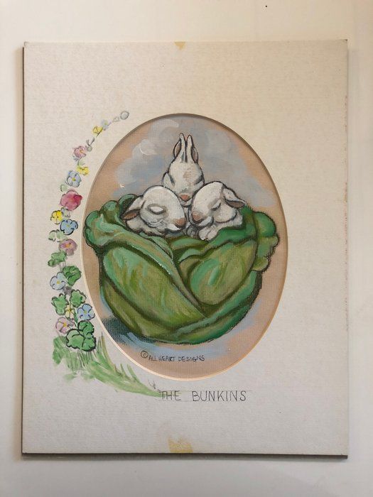Lot 613: The Bunkins - All Heart Designs - Original Art