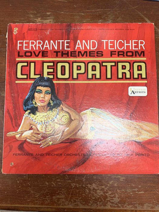 Lot 633: Ferrante & Teicher ‎Love Themes From Cleopatra Album