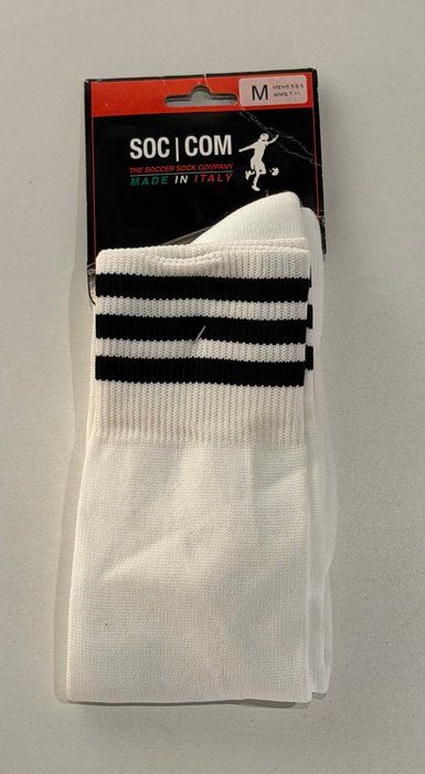 Lot 643: Mens Medium Italian Soccer Sock New