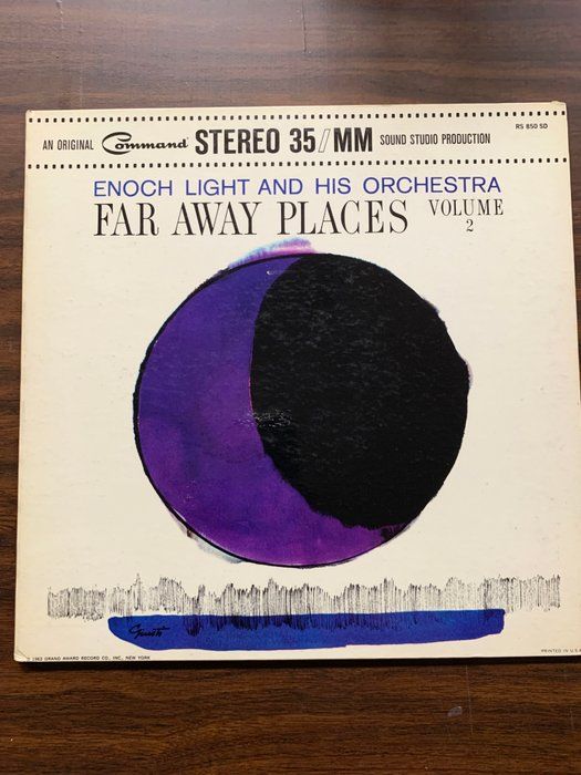 Lot 652: Enoch Light And His Orchestra ‎Far Away Places Volume 2 Album