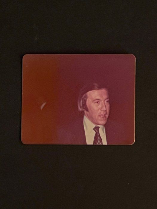 Lot 662: English Television Host Sir David Frost 1984 Original Photo
