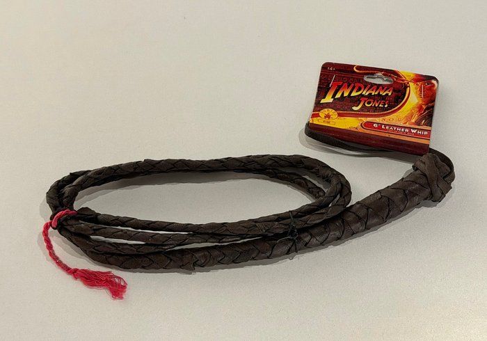 Lot 672: Indiana Jones Leather Whip Toy