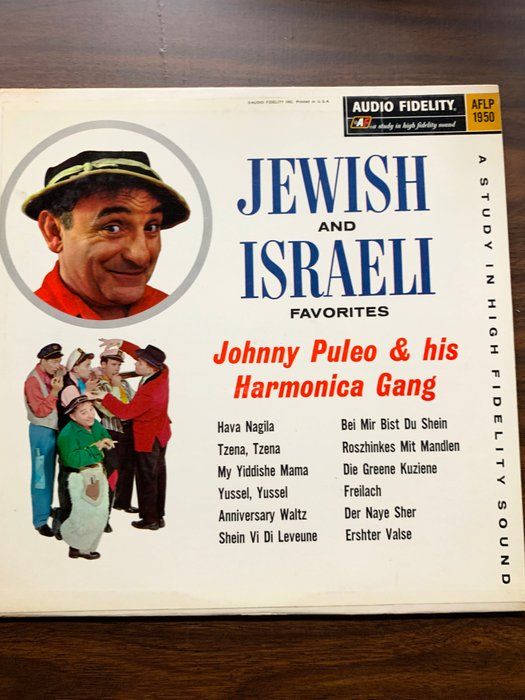 Lot 685: Johnny Puleo & His Harmonica Gang – Jewish And Israeli Favorites Album