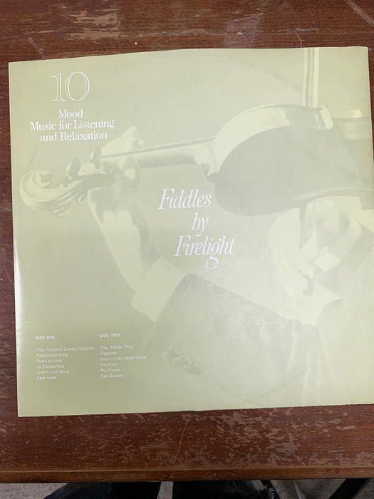 Lot 697: Fiddles By Firelight Mood Music For Listening And Relaxation Album
