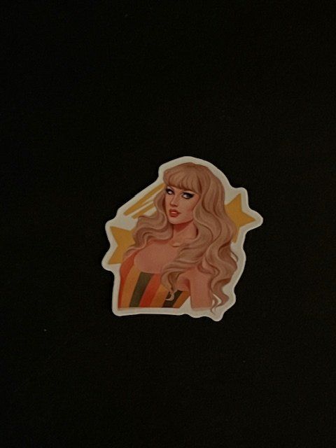 Lot 709: Taylor Swift Sticker