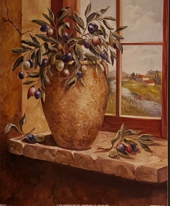 Lot 710: French Country Art Print