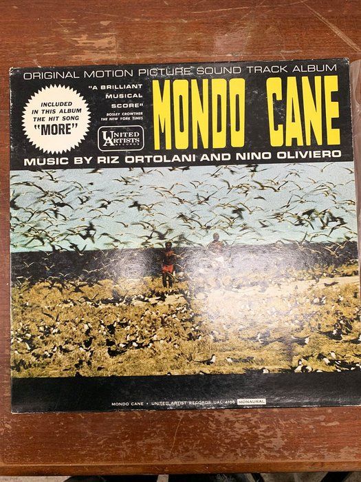 Lot 724: Riz Ortolani And Nino Oliviero ‎Mondo Cane Album