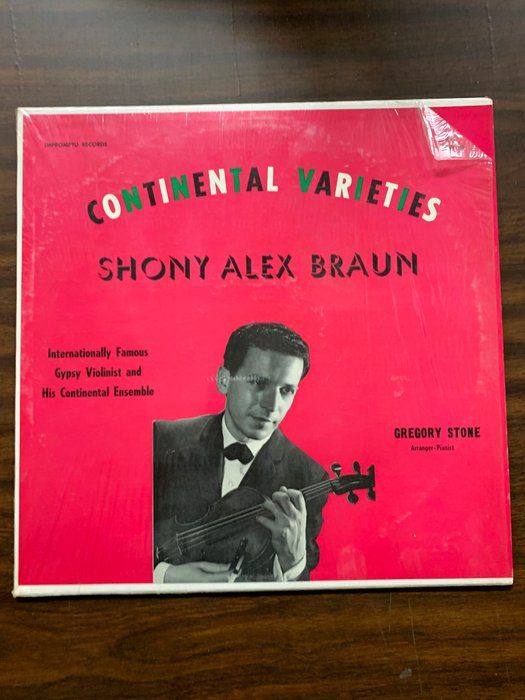 Lot 729: Continental Varieties Shony Alex Braun ‎Album