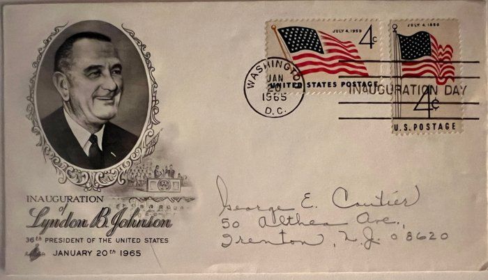 Lot 742: Lyndon B. Johnson FDC