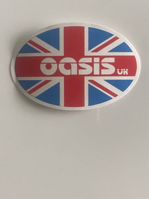 Lot 760: Oasis British Rock UK sticker